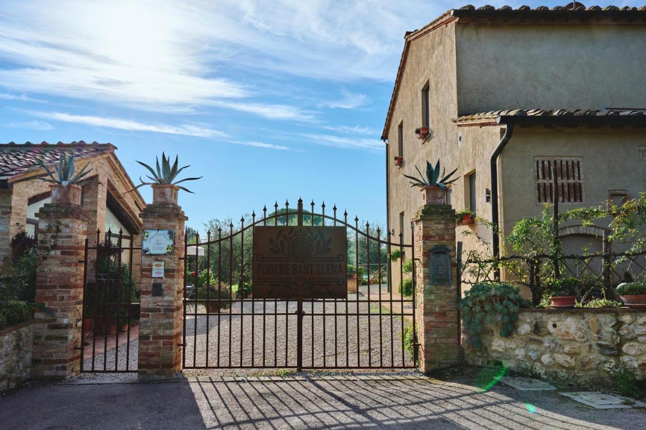 Podere Sant'Elena Сан Джиминяно Екстериор снимка